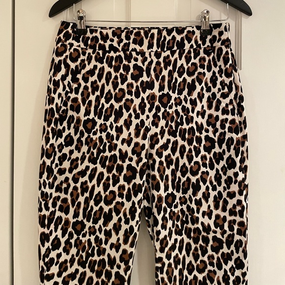 J. Crew High Rise Remi Pant in Leopard Print - Picture 4 of 8